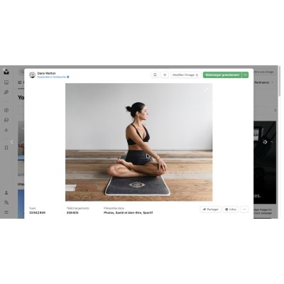 Tapis de Yoga Antidérapant...